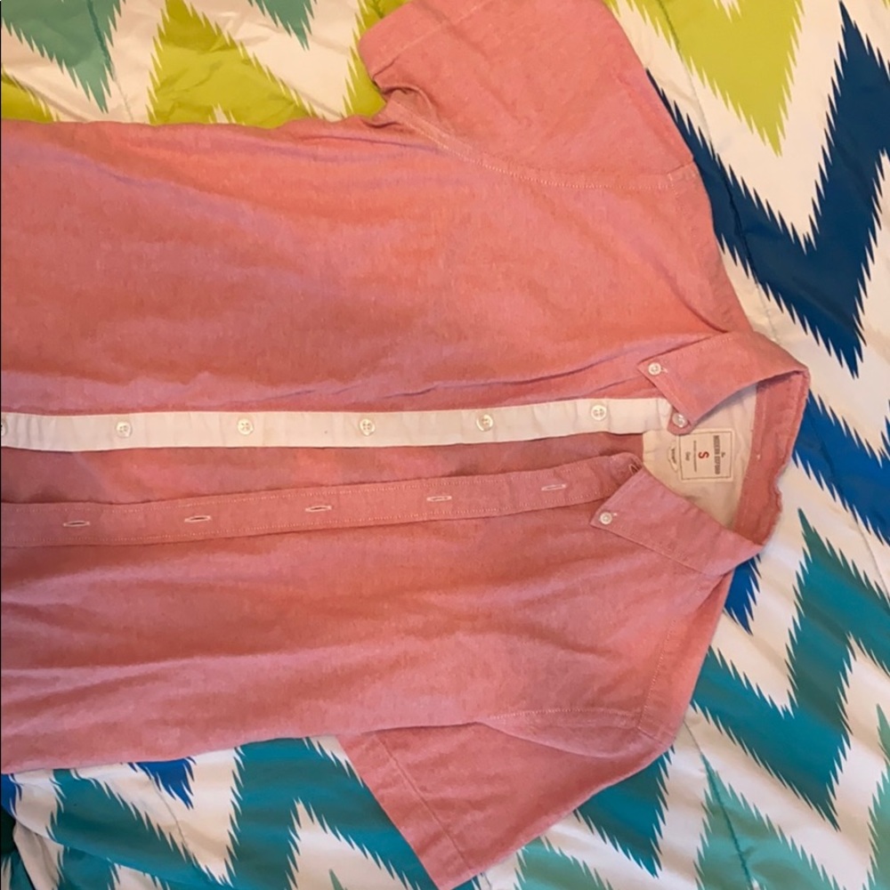 The Modern Oxford pastel pink button up shirt